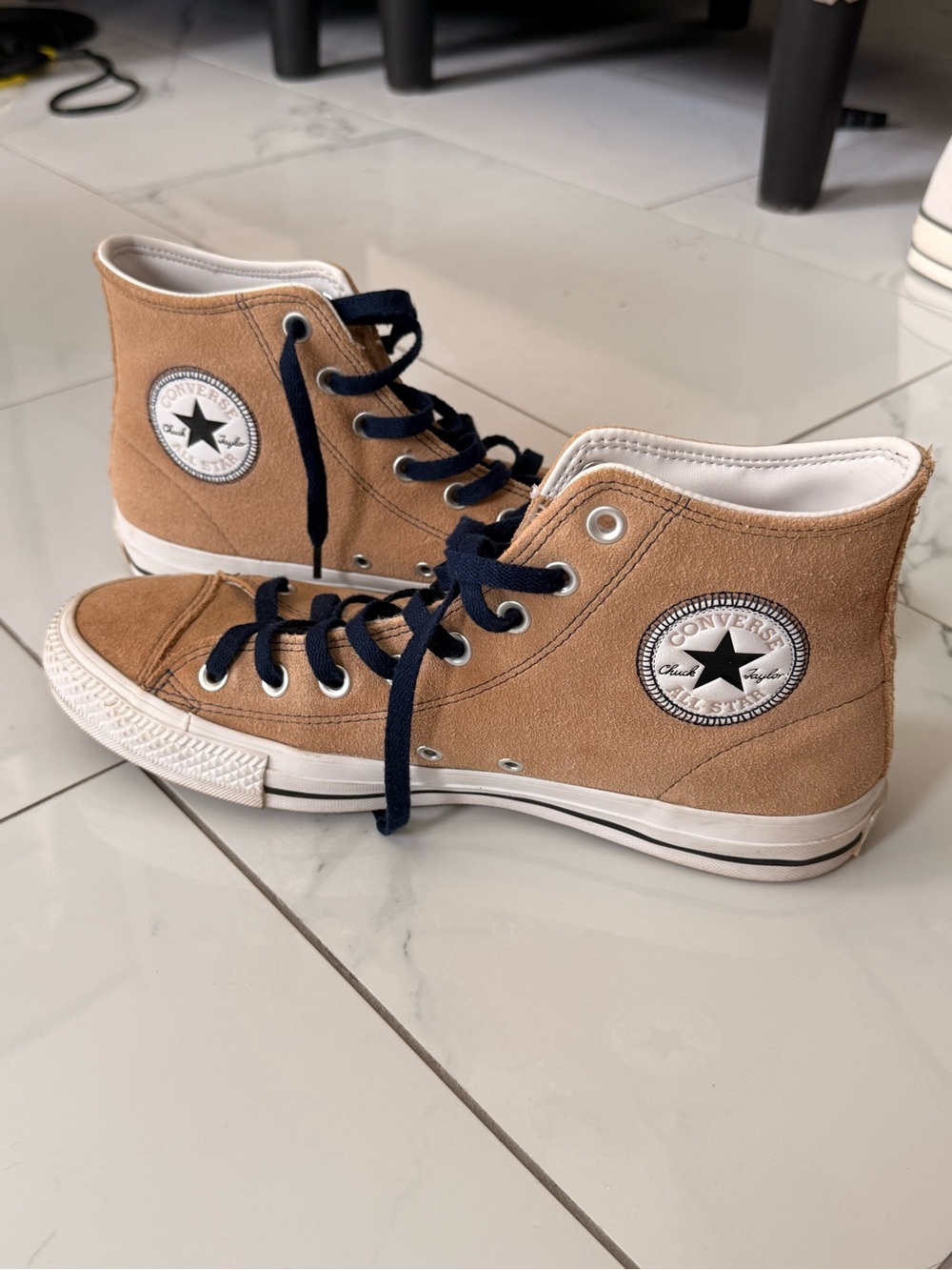 Men’s Converse Chuck Taylor All Star Pro Cons Suede High “Hemp” Sz 9.5
